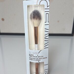 FLOWER Beauty Blush Precision Brush - White and Brown